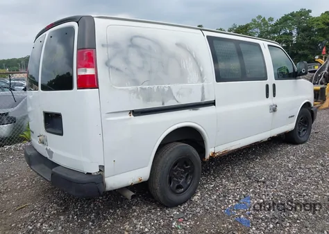 2003 Chevrolet Express z USA, uszkodzony, nr VIN 1GCFG25X831151657